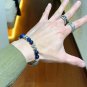 Dainty Faux Pearl Link Chain Bracelet Wedding Party Gift (244)