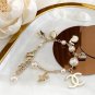 Dainty Faux Pearl Link Chain Bracelet Wedding Party Gift (247)