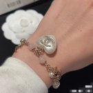 Dainty Faux Pearl Link Chain Bracelet Wedding Party Gift (248)