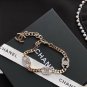 Dainty Faux Pearl Link Chain Bracelet Wedding Party Gift (249)