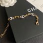 Dainty Faux Pearl Link Chain Bracelet Wedding Party Gift (249)