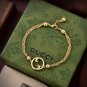 Dainty Faux Pearl Link Chain Bracelet Wedding Party Gift (250)