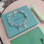 Dainty Faux Pearl Link Chain Bracelet Wedding Party Gift (296)