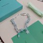 Dainty Faux Pearl Link Chain Bracelet Wedding Party Gift (296)