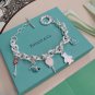 Dainty Faux Pearl Link Chain Bracelet Wedding Party Gift (297)