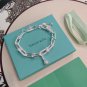Dainty Faux Pearl Link Chain Bracelet Wedding Party Gift (298)