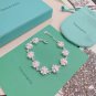 Dainty Faux Pearl Link Chain Bracelet Wedding Party Gift (299)