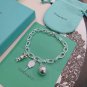 Dainty Faux Pearl Link Chain Bracelet Wedding Party Gift (300)
