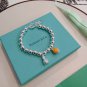 Dainty Faux Pearl Link Chain Bracelet Wedding Party Gift (303)