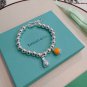 Dainty Faux Pearl Link Chain Bracelet Wedding Party Gift (303)