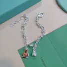 Dainty Faux Pearl Link Chain Bracelet Wedding Party Gift (305)