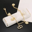 Dainty Faux Pearl Link Chain Bracelet Wedding Party Gift (310)