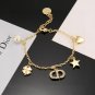 Dainty Faux Pearl Link Chain Bracelet Wedding Party Gift (310)