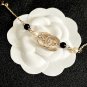 Dainty Faux Pearl Link Chain Bracelet Wedding Party Gift (311)