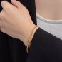 Dainty Faux Pearl Link Chain Bracelet Wedding Party Gift (313)