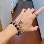 Dainty Faux Pearl Link Chain Bracelet Wedding Party Gift (328)