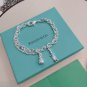 Dainty Faux Pearl Link Chain Bracelet Wedding Party Gift (336)