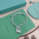 Dainty Faux Pearl Link Chain Bracelet Wedding Party Gift (338)