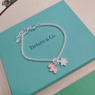 Dainty Faux Pearl Link Chain Bracelet Wedding Party Gift (344)