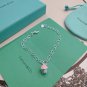 Dainty Faux Pearl Link Chain Bracelet Wedding Party Gift (345)
