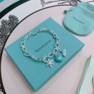 Dainty Faux Pearl Link Chain Bracelet Wedding Party Gift (357)