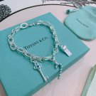 Dainty Faux Pearl Link Chain Bracelet Wedding Party Gift (359)