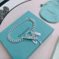 Dainty Faux Pearl Link Chain Bracelet Wedding Party Gift (360)