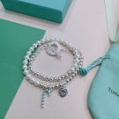 Dainty Faux Pearl Link Chain Bracelet Wedding Party Gift (363)