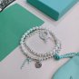 Dainty Faux Pearl Link Chain Bracelet Wedding Party Gift (363)