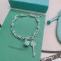 Dainty Faux Pearl Link Chain Bracelet Wedding Party Gift (364)