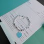 Dainty Faux Pearl Link Chain Bracelet Wedding Party Gift (367)