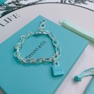 Dainty Faux Pearl Link Chain Bracelet Wedding Party Gift (369)