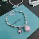 Dainty Faux Pearl Link Chain Bracelet Wedding Party Gift (371)