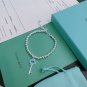 Dainty Faux Pearl Link Chain Bracelet Wedding Party Gift (372)