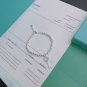 Dainty Faux Pearl Link Chain Bracelet Wedding Party Gift (372)
