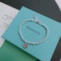 Dainty Faux Pearl Link Chain Bracelet Wedding Party Gift (373)