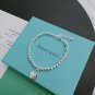 Dainty Faux Pearl Link Chain Bracelet Wedding Party Gift (374)