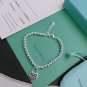 Dainty Faux Pearl Link Chain Bracelet Wedding Party Gift (374)