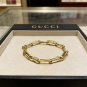 Dainty Faux Pearl Link Chain Bracelet Wedding Party Gift (383)