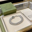 Dainty Faux Pearl Link Chain Bracelet Wedding Party Gift (384)