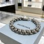 Dainty Faux Pearl Link Chain Bracelet Wedding Party Gift (385)