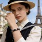 Dainty Faux Pearl Link Chain Bracelet Wedding Party Gift (386)