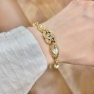 Dainty Faux Pearl Link Chain Bracelet Wedding Party Gift (389)