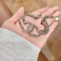 Dainty Faux Pearl Link Chain Bracelet Wedding Party Gift (387)