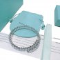 Dainty Faux Pearl Link Chain Bracelet Wedding Party Gift (398)