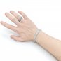 Dainty Faux Pearl Link Chain Bracelet Wedding Party Gift (398)