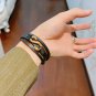 Dainty Faux Pearl Link Chain Bracelet Wedding Party Gift (399)