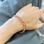 Dainty Faux Pearl Link Chain Bracelet Wedding Party Gift (418)