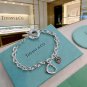 Dainty Faux Pearl Link Chain Bracelet Wedding Party Gift (420)