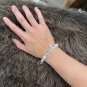 Dainty Faux Pearl Link Chain Bracelet Wedding Party Gift (442)